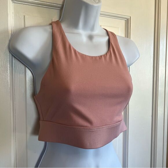 Fabletics Pink/Mauve No-Bounce Sports Bra - Picture 8 of 9